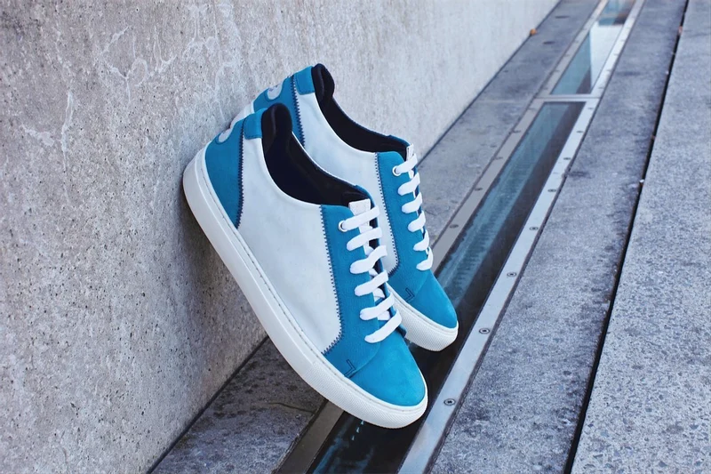 BluePort JIB Sneaker aus Segeltuch
