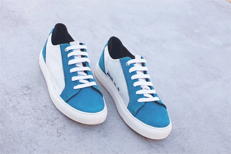 BluePort JIB Sneaker aus Segeltuch