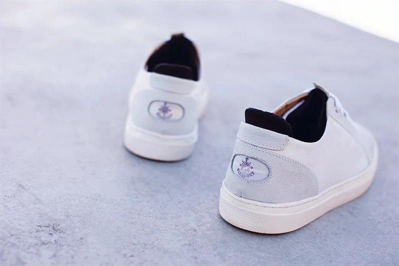BluePort JIB Sneaker aus Segeltuch