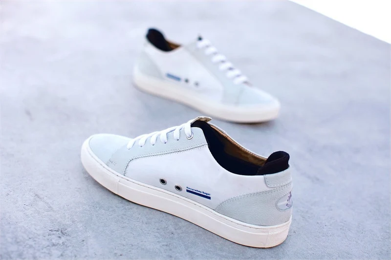 BluePort JIB Sneaker aus Segeltuch