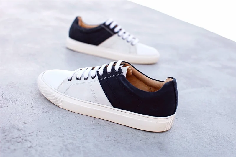 BluePort Genoa Sneaker aus Segeltuch