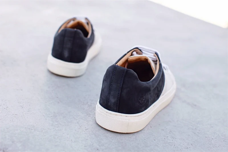BluePort Genoa Sneaker aus Segeltuch
