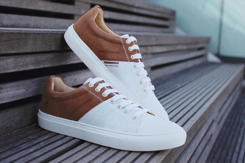 BluePort Genoa Sneaker aus Segeltuch