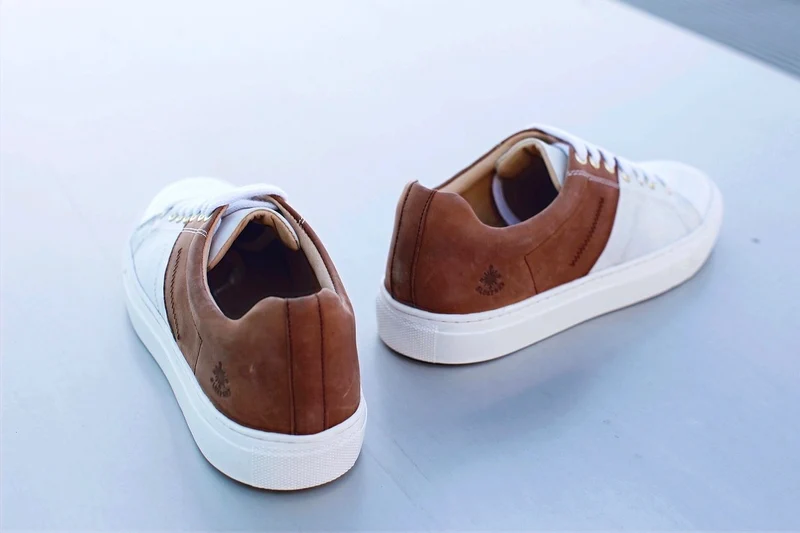 BluePort Genoa Sneaker aus Segeltuch