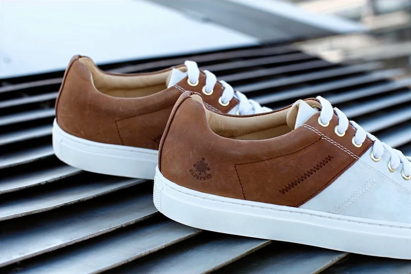 BluePort Genoa Sneaker aus Segeltuch