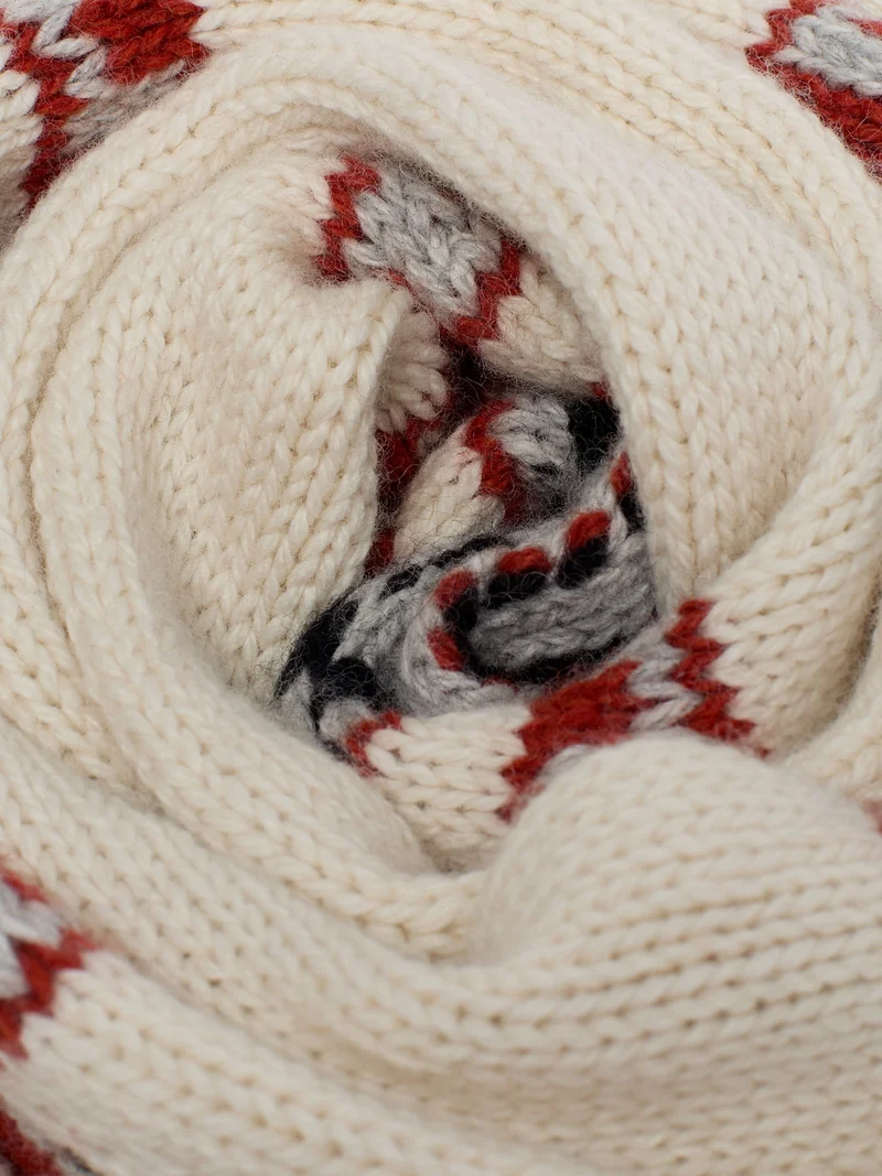 Mini Jacquard Schal (GOTS)