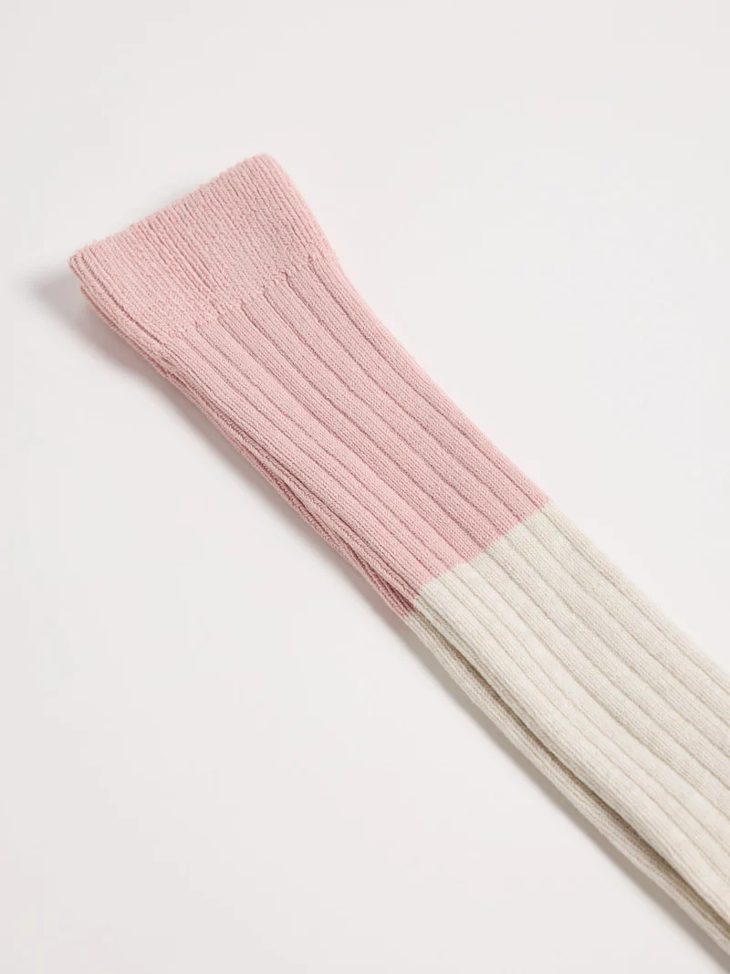 Colourblock Kniestrümpfe (GOTS)