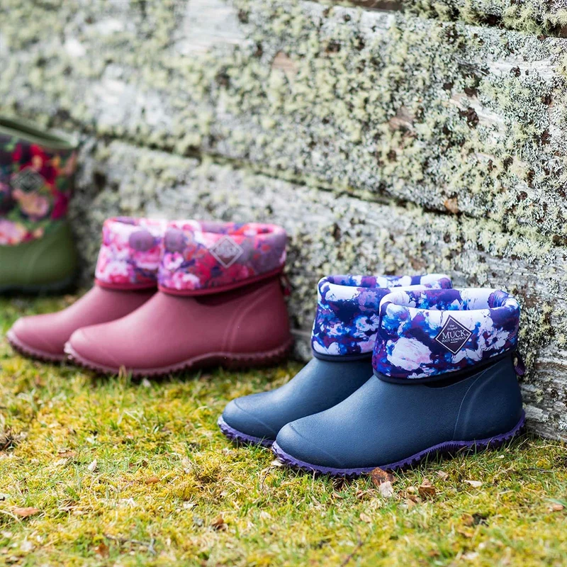 Damen RHS Muckster II Kurzstiefel | Charcoal/Peony Roses