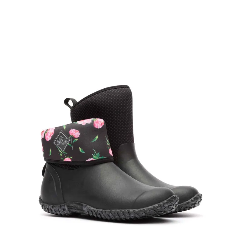 Damen RHS Muckster II Kurzstiefel | Charcoal/Peony Roses
