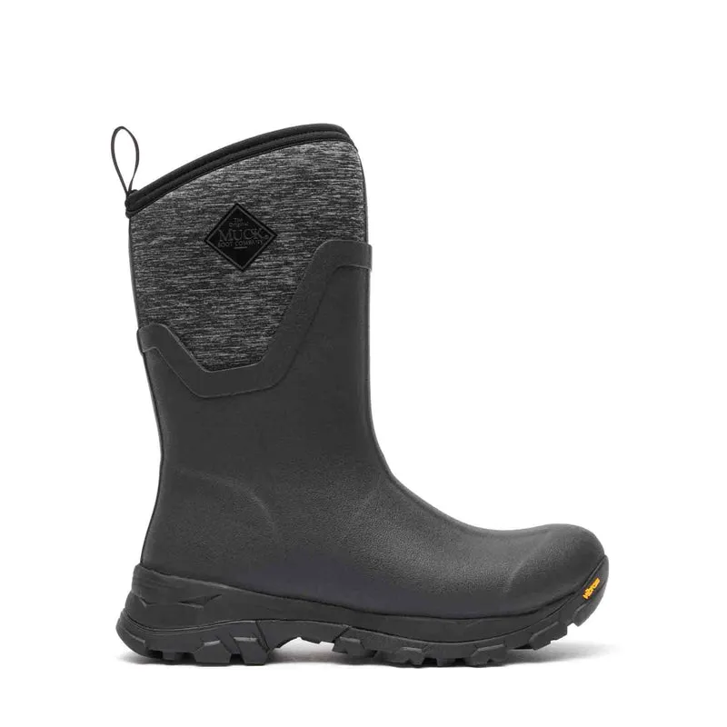 Damen Arctic Ice Vibram AG All Terrain Kurzstiefel | Black/Jersey Heather