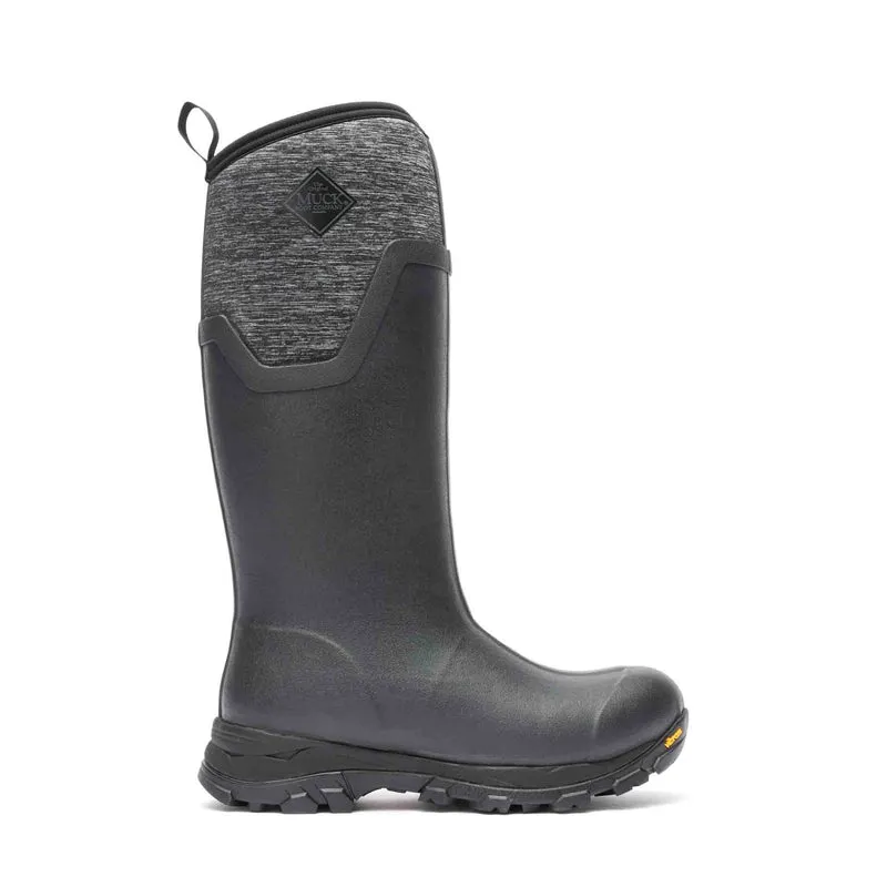 Damen Arctic Ice Vibram AG All Terrain Stiefel | Black/Jersey Heather
