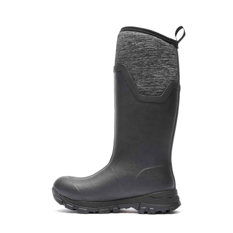 Damen Arctic Ice Vibram AG All Terrain Stiefel | Black/Jersey Heather