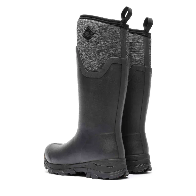 Damen Arctic Ice Vibram AG All Terrain Stiefel | Black/Jersey Heather