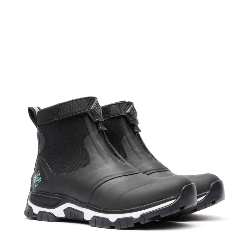 Damen Apex Ankleboots mit Reißverschluss | Black/White