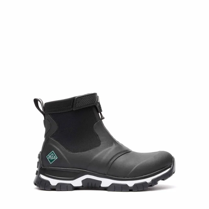 Damen Apex Ankleboots mit Reißverschluss | Black/White