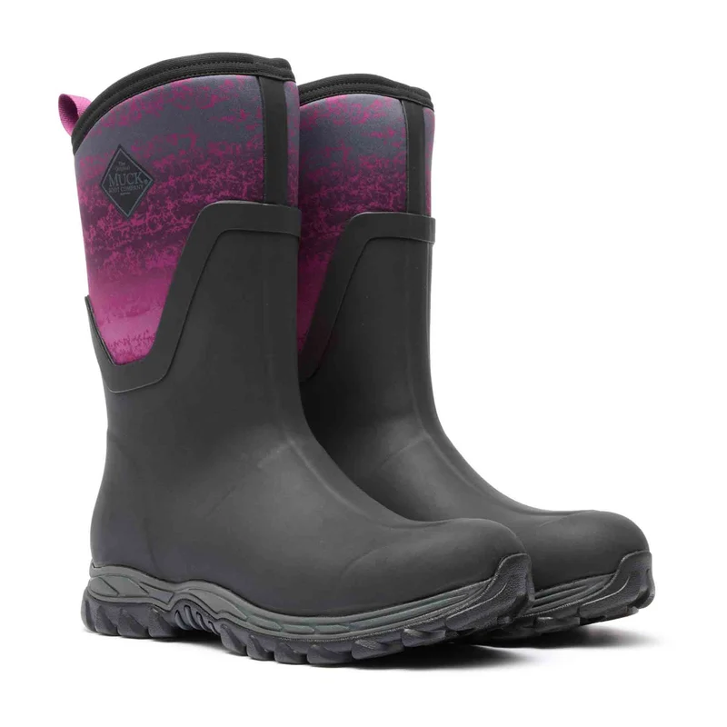 Damen Arctic Sport II Kurzstiefel | Black/Magenta