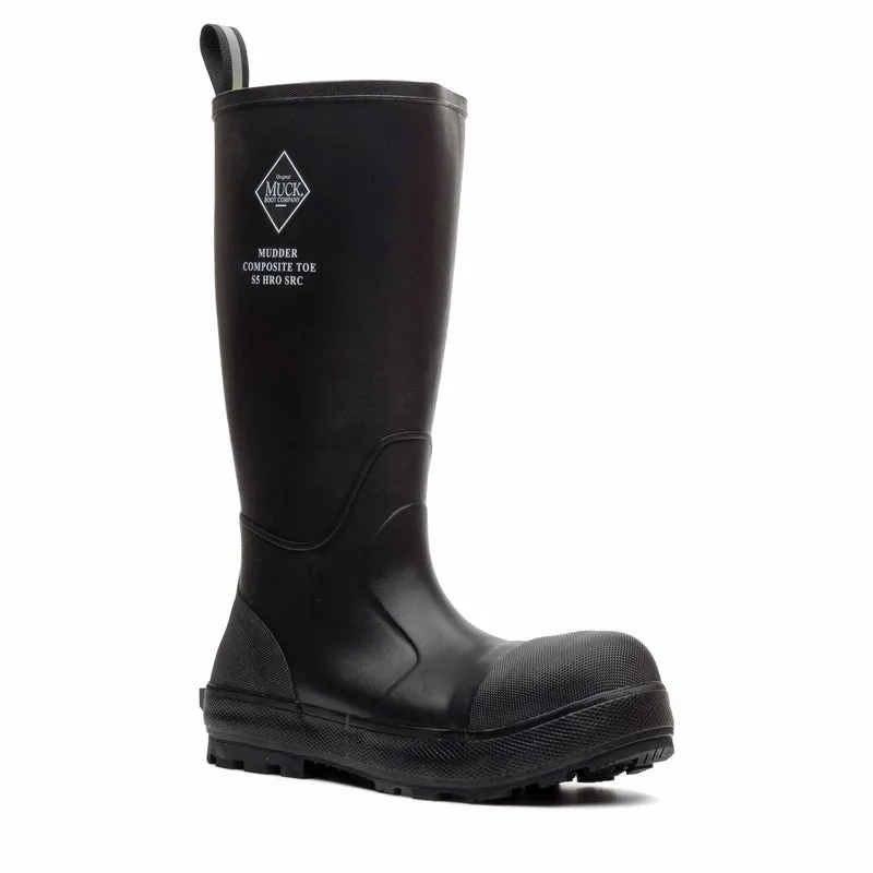 Unisex Mudder S5 Sicherheitsstiefel, hoch | Black