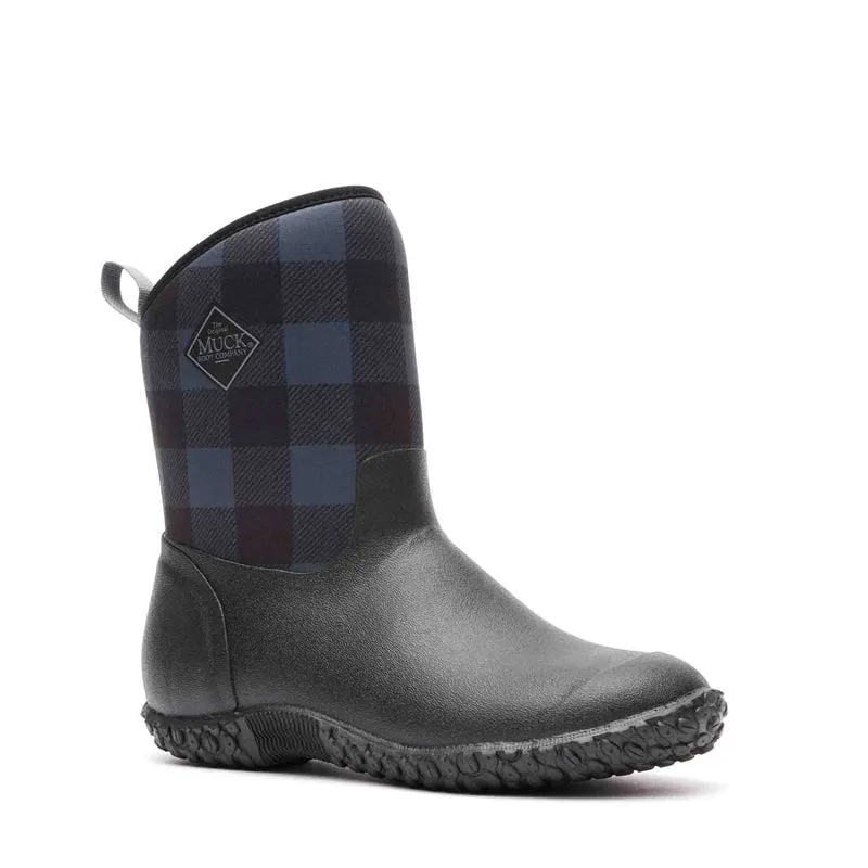 Damen RHS Muckster II Kurzstiefel | Black/Grey Plaid