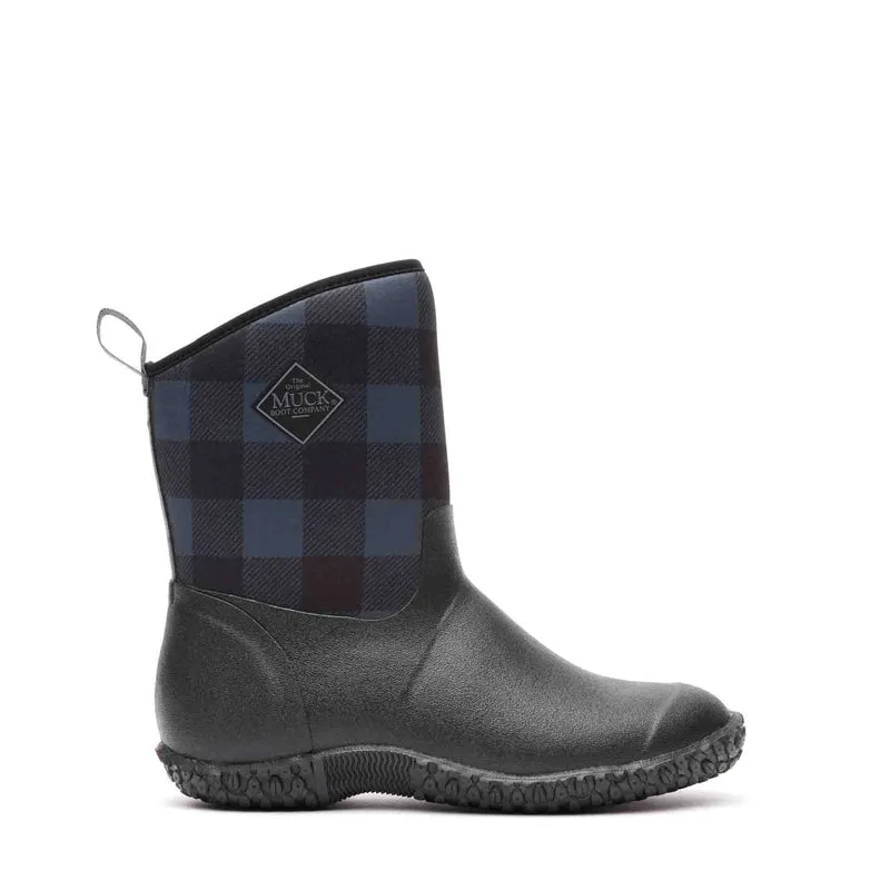 Damen RHS Muckster II Kurzstiefel | Black/Grey Plaid
