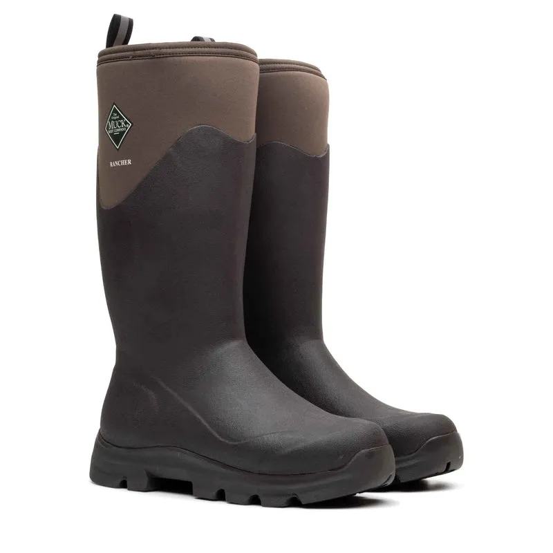 Herren Muck Rancher Stiefel | Brown