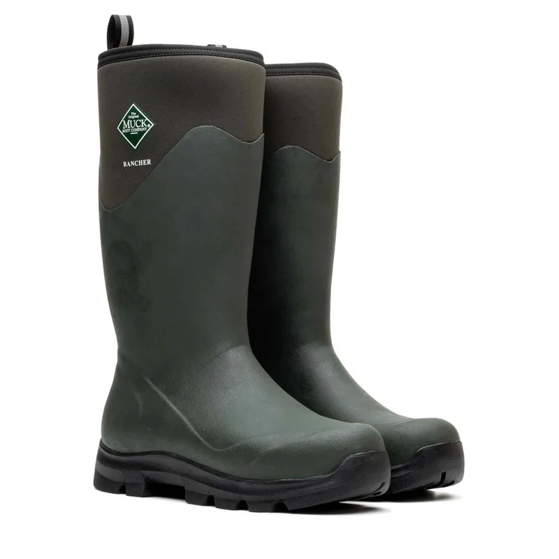 Herren Muck Rancher Stiefel | Dusty Olive/Black