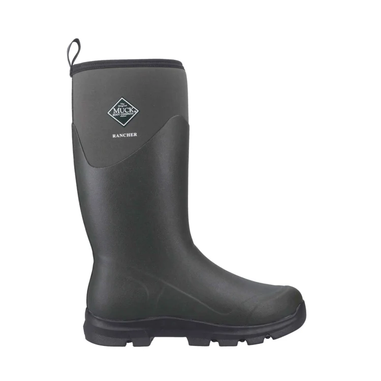 Herren Muck Rancher Stiefel | Dusty Olive/Black
