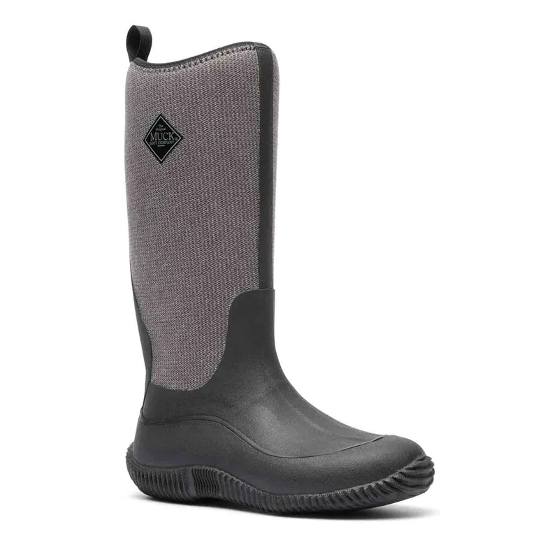 Damen Hale Stiefel | Black W/ Fuzzy Herringbone