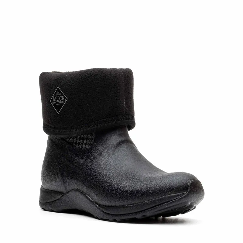 Damen Arctic Weekend Kurzstiefel | Black/Plaid
