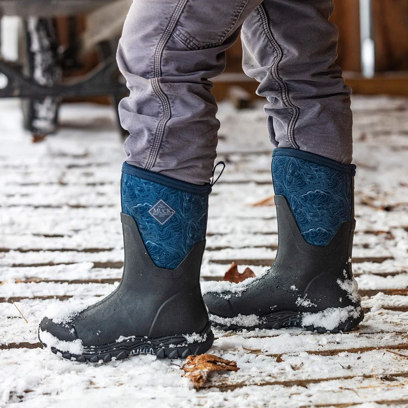 Damen Arctic Sport II Kurzstiefel | Navy Topography