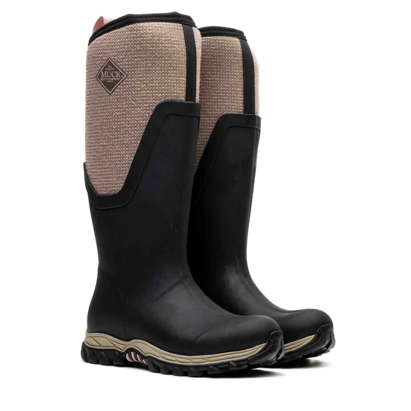 Damen Arctic Sport II Stiefel | Schwarz/Walnuss/Webmuster