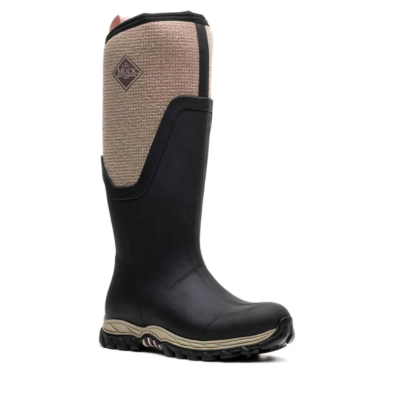 Damen Arctic Sport II Stiefel | Schwarz/Walnuss/Webmuster