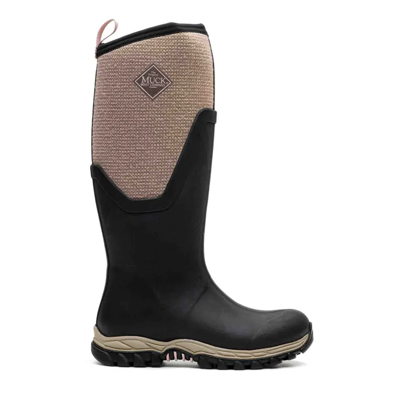 Damen Arctic Sport II Stiefel | Schwarz/Walnuss/Webmuster