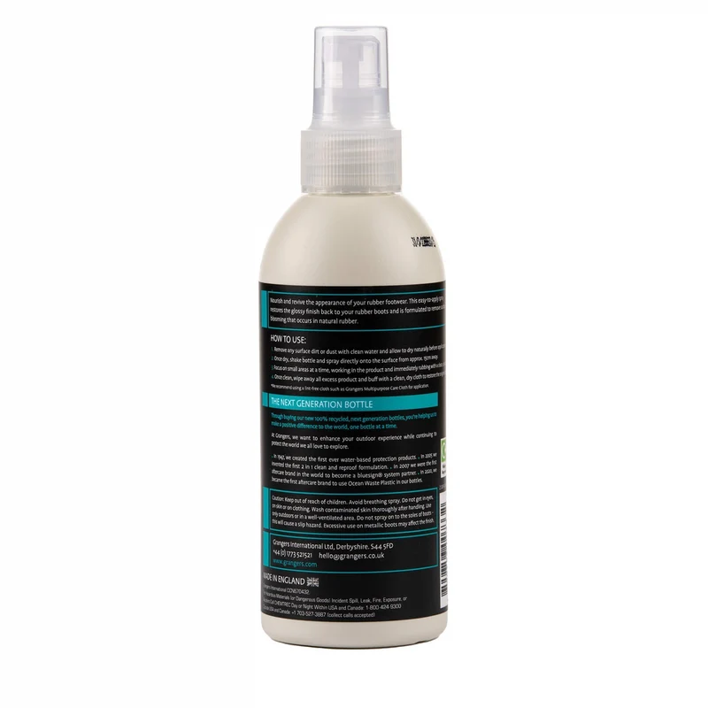 Unisex Gummistiefel-Pflegespray | Weiss
