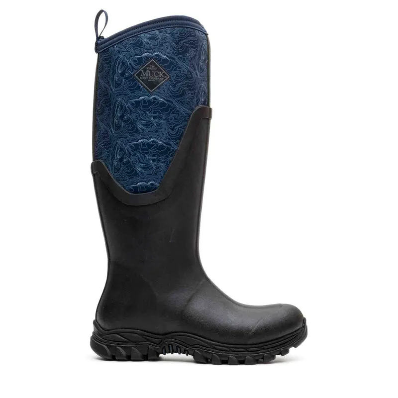 Damen Arctic Sport II Stiefel | Marineblau/Topographie