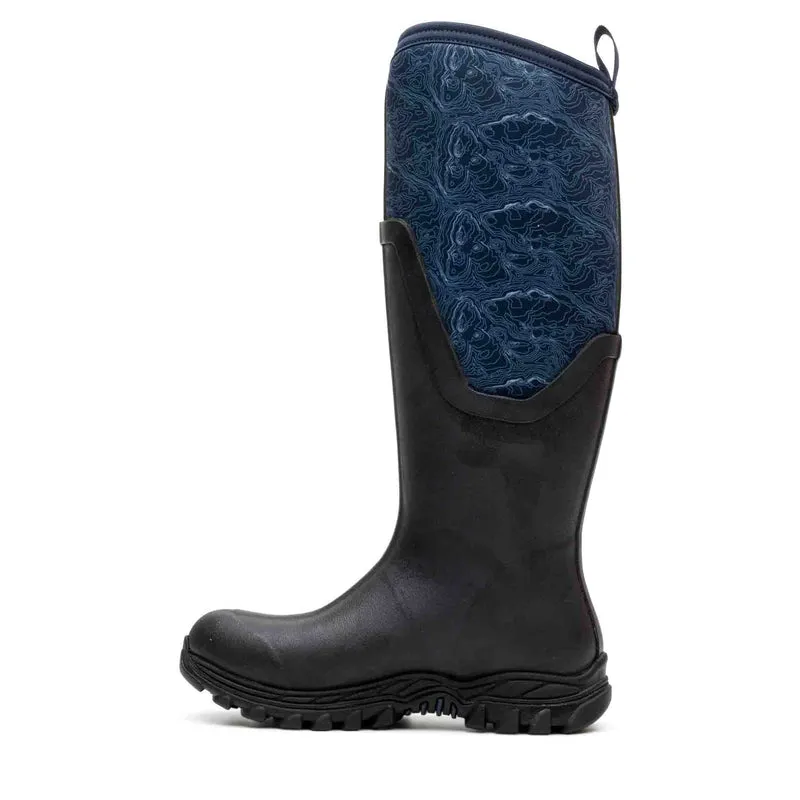 Damen Arctic Sport II Stiefel | Marineblau/Topographie