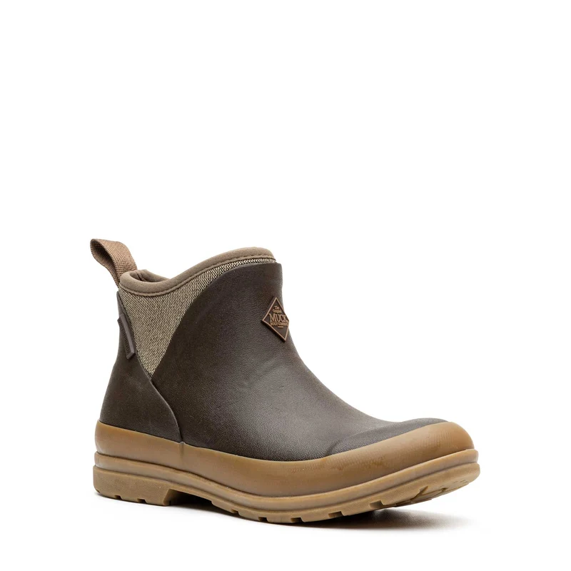 Damen Muck Originals Ankleboots mit Fleecefutter | Brown/Herringbone