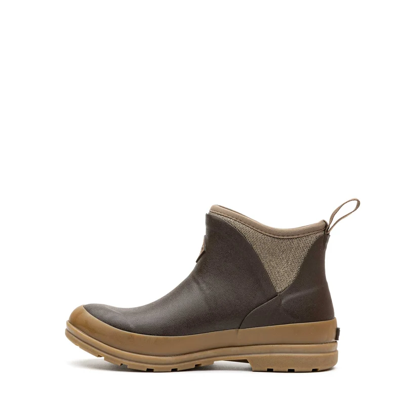 Damen Muck Originals Ankleboots mit Fleecefutter | Brown/Herringbone