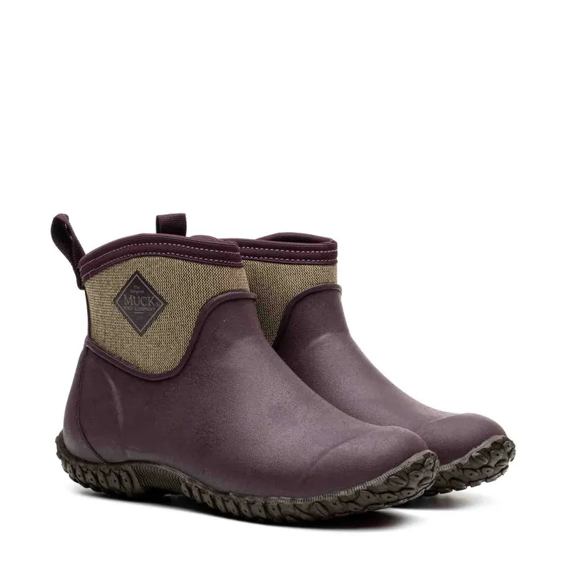 Damen RHS Muckster II Ankleboots | Wine/ Herringbone