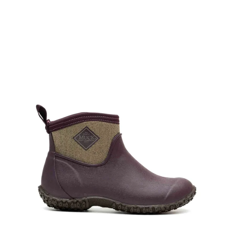 Damen RHS Muckster II Ankleboots | Wine/ Herringbone