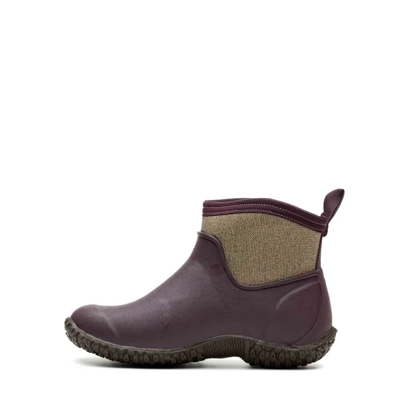 Damen RHS Muckster II Ankleboots | Wine/ Herringbone