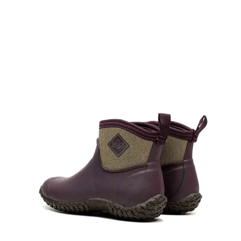 Damen RHS Muckster II Ankleboots | Wine/ Herringbone