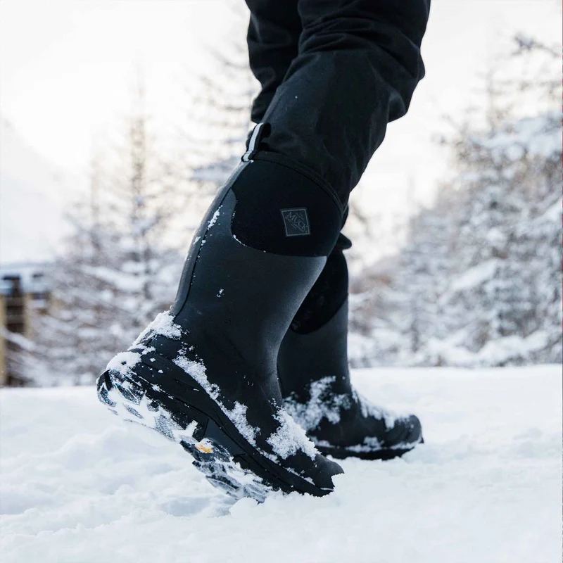 Herren Arctic Ice Vibram AG All Terrain Kurzstiefel | Black