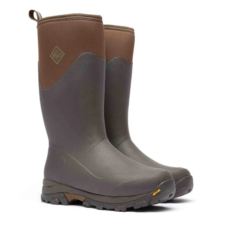 Herren Arctic Ice Vibram AG All Terrain Stiefel | Brown