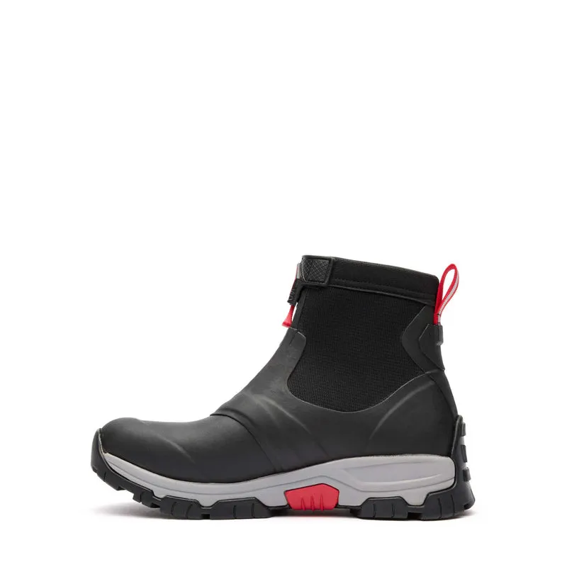Herren Apex Ankleboots mit Reißverschluss | Grey/Red