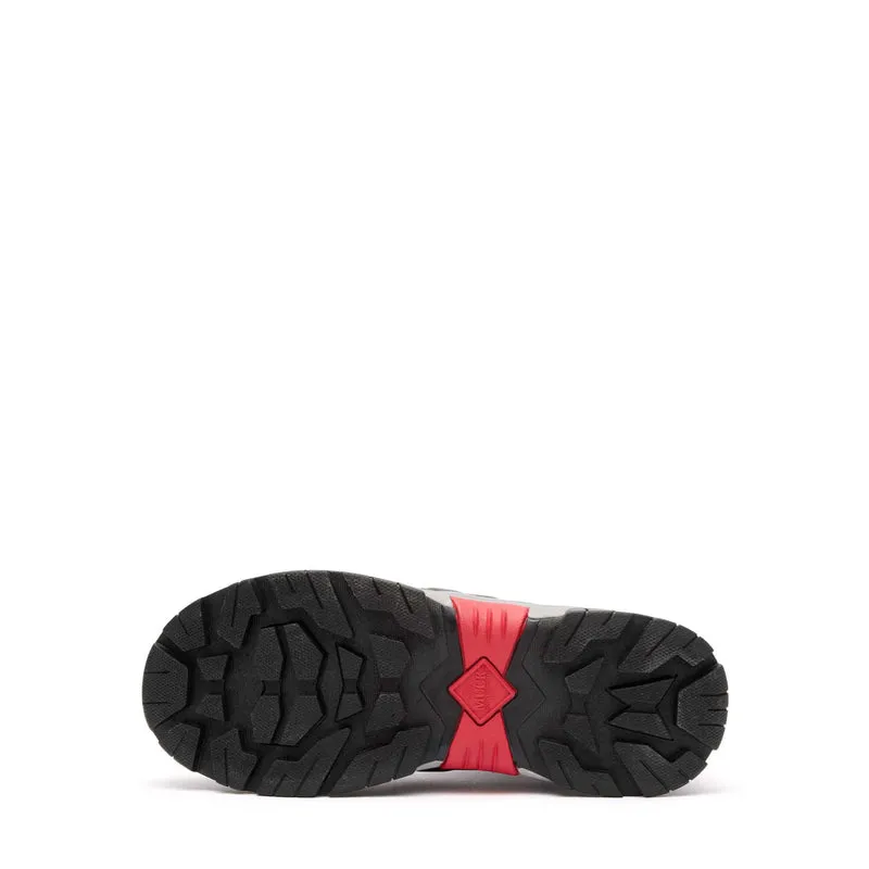 Herren Apex Ankleboots mit Reißverschluss | Grey/Red