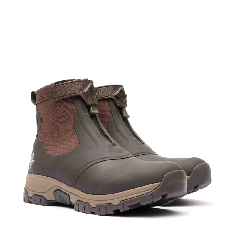 Herren Apex Ankleboots mit Reißverschluss | Dark Brown