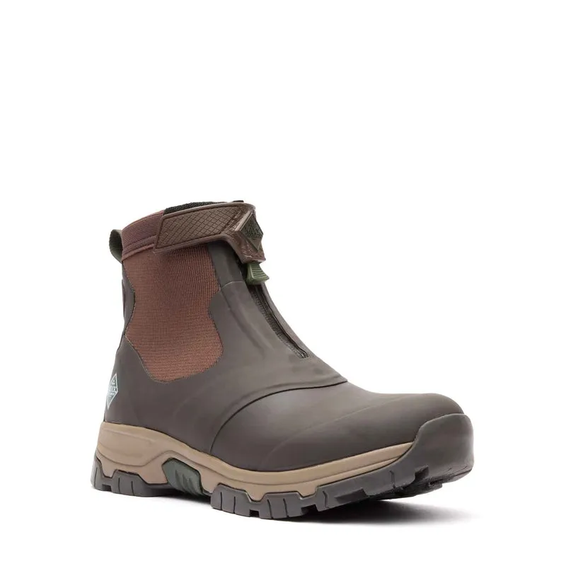 Herren Apex Ankleboots mit Reißverschluss | Dark Brown
