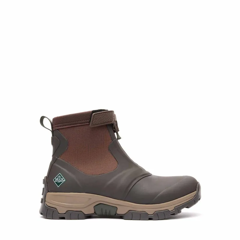 Herren Apex Ankleboots mit Reißverschluss | Dark Brown