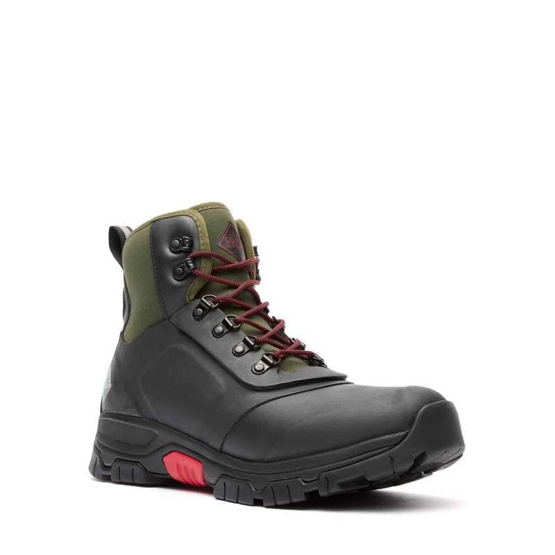 Herren Apex Ankleboots mit Schnürung | Black