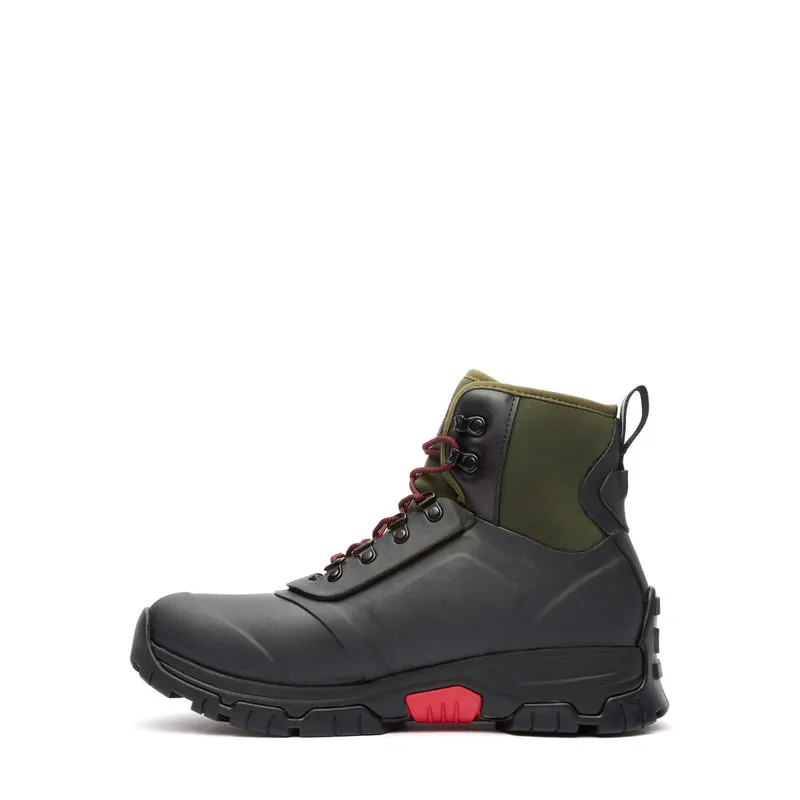 Herren Apex Ankleboots mit Schnürung | Black